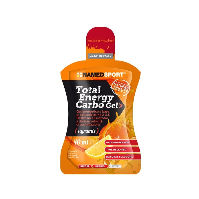 Named Sport Total Energy Carbo Gel Agrumix 40ml  - 2