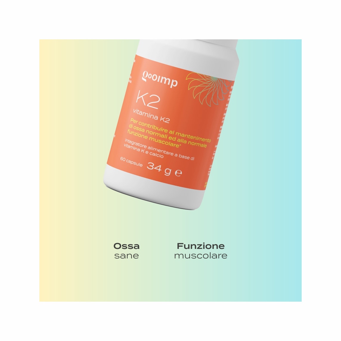 Gooimp K2 Vitamina K 60 Capsule
