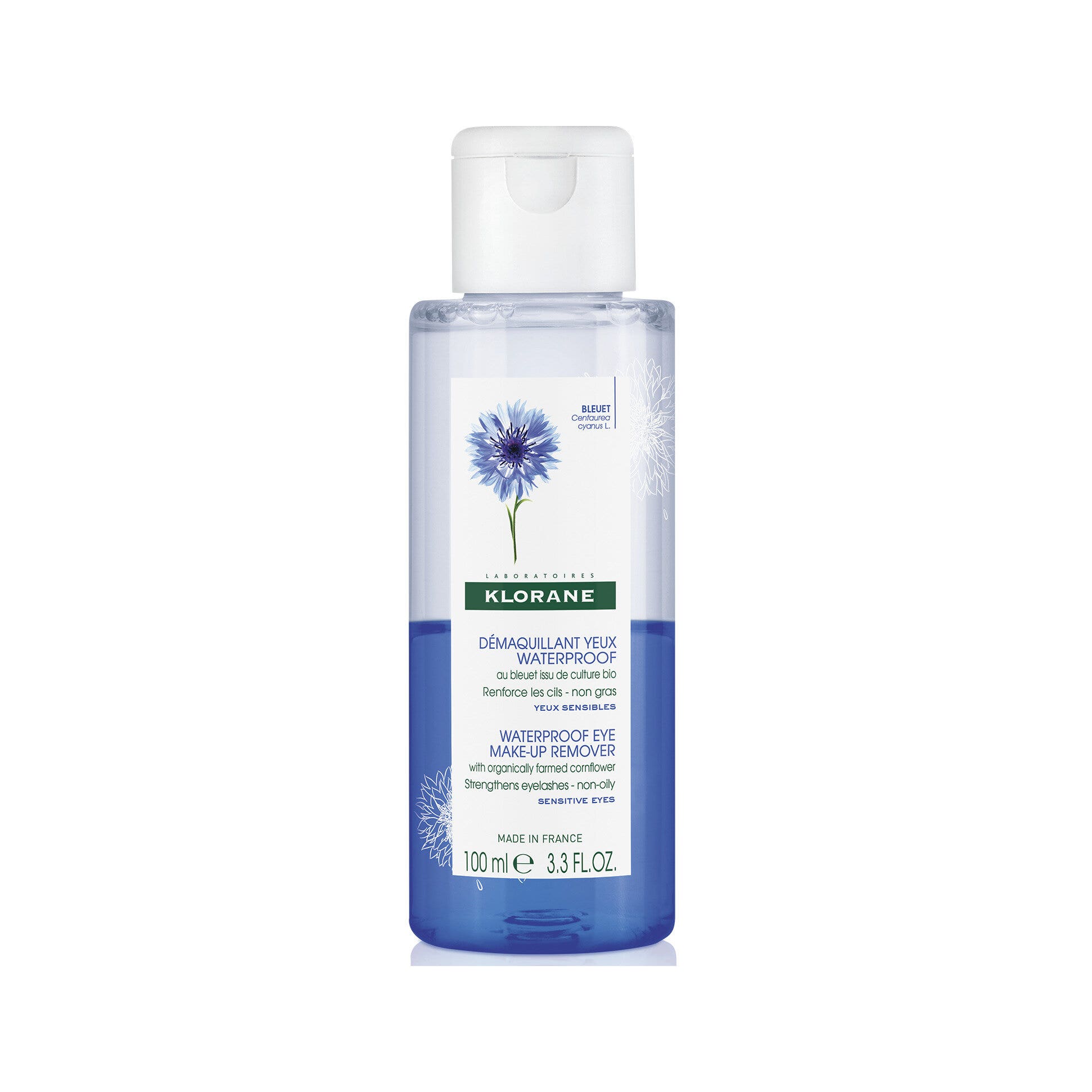 Klorane Struccante Occhi Waterproof Fiordaliso Bio 100ml-8