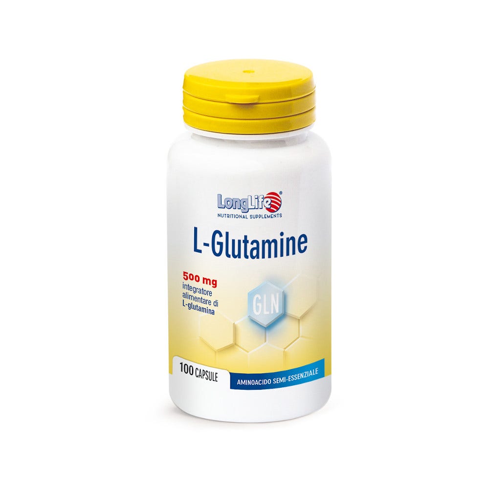Longlife Glutammina 100 Capsule  - 4
