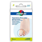 Master-Aid Foot Care Divaricatore Alluce Giorno/Notte Taglia L 2 Pezzi  - 1