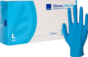 Abena Guanto Nitrile Senza Polvere Blu Taglia L 100 Pezzi-3
