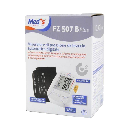 Med's Misuratore Di Pressione FZ 507 B Plus 1 Pezzo-3