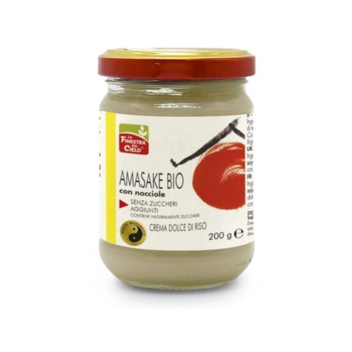 La Finestra Sul Cielo Amasake Di Riso Integrale Con Nocciole Bio 200g-1