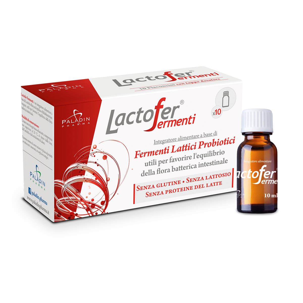 Lactofer Fermenti Lattici 10 Flaconcini 10ml  - 2
