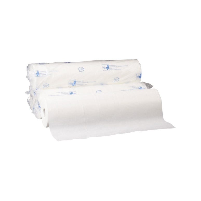 Lenzuolino Sanitario 2 Veli Incollati 60cmx80m 6 Pezzi   - 2