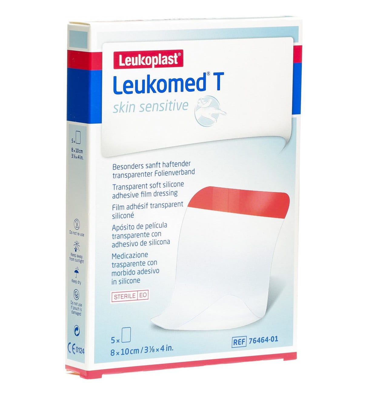 Leukomed T Plus Medicazione Post Operatoria Trasparente Impermeabile 8x10cm 5 Pezzi-2