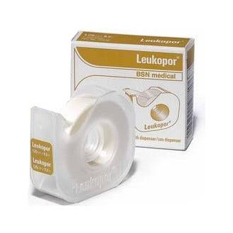 Cerotto In Rocchetto Leukopor TNT Bianco 1,25x920cm Con Dispenser  - 1