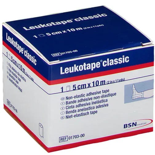 Leukotape Benda Anelastica Bendaggi Funzionali 10mx5cm-2