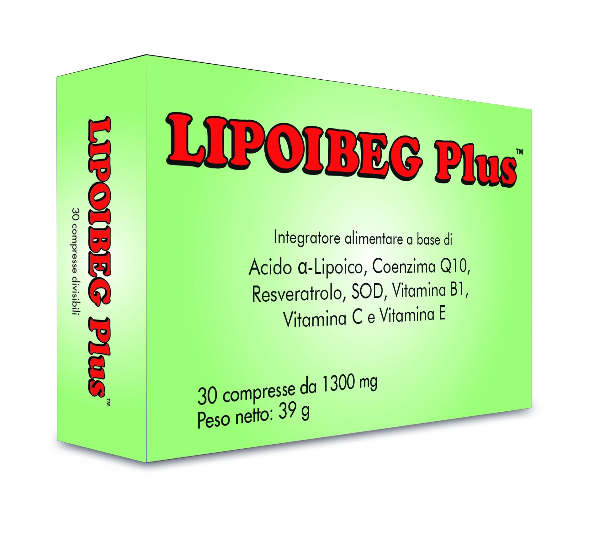 Lipoiberg Plus 30 Compresse 1300mg  - 1