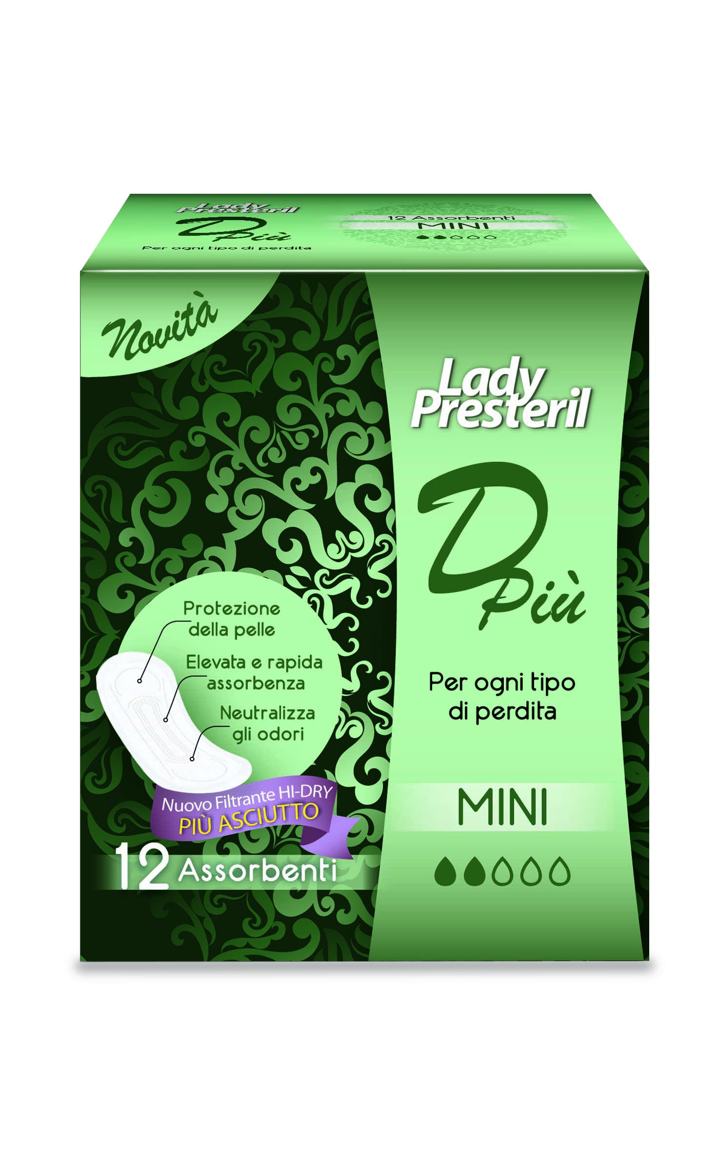 Lady Presteril Dpiù Mini 12 Pezzi   - 2