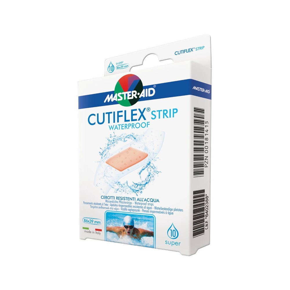 Master-Aid Cutiflex Strip Cerotto Trasparente Impermeabile 10 Pezzi-2