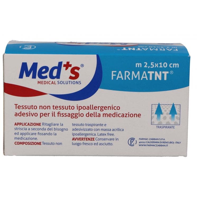 Meds Farmatint Cerotto Tessuto Non Tessuto Fix 250x10cm  - 1