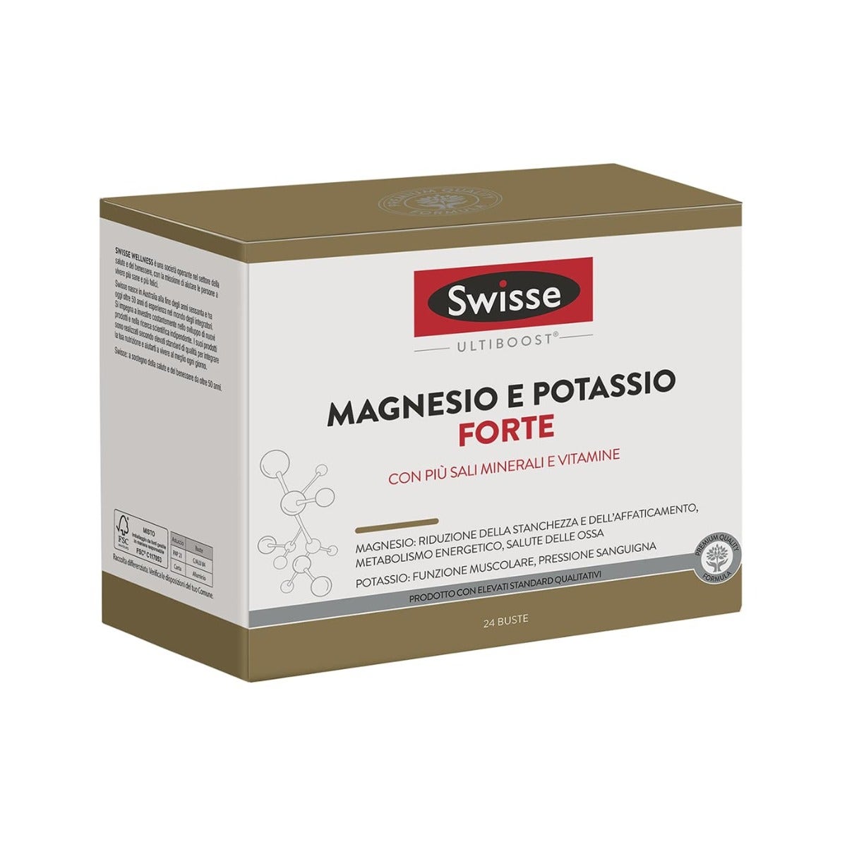 Swisse Magnesio Potassio Forte 24 Bustine-0
