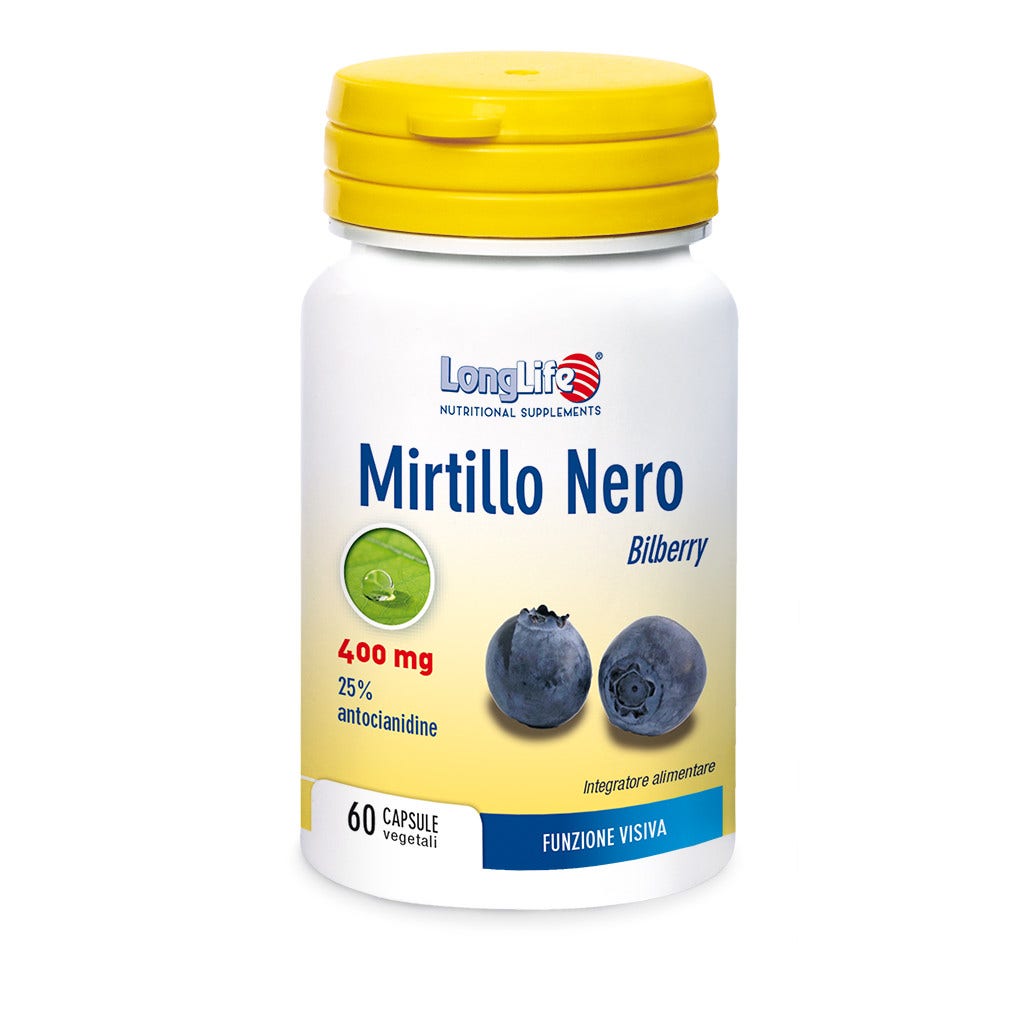 Longlife Mirtillo Nero 60 Capsule  - 2