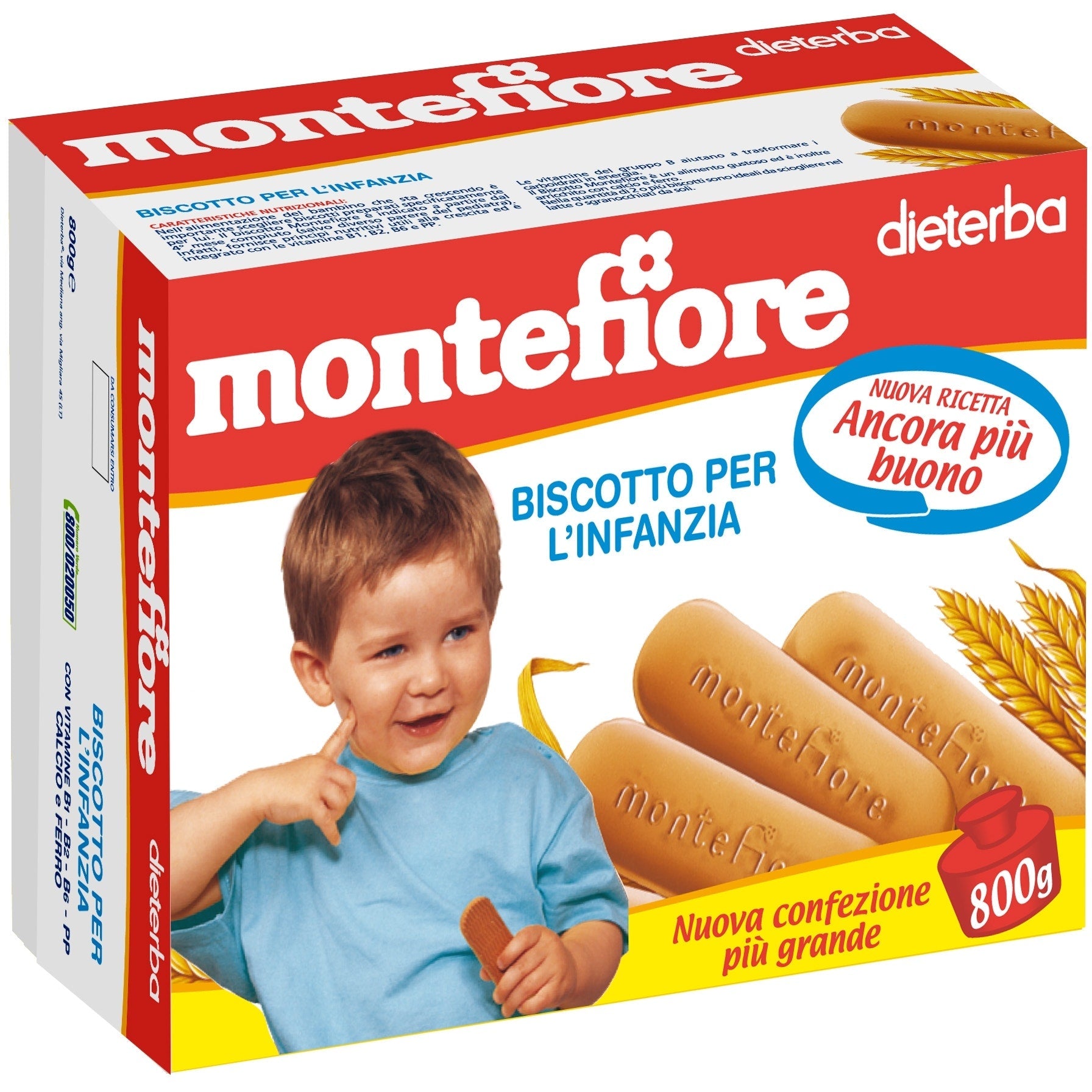 Montefiore Biscotto 4M+ 800g  - 2