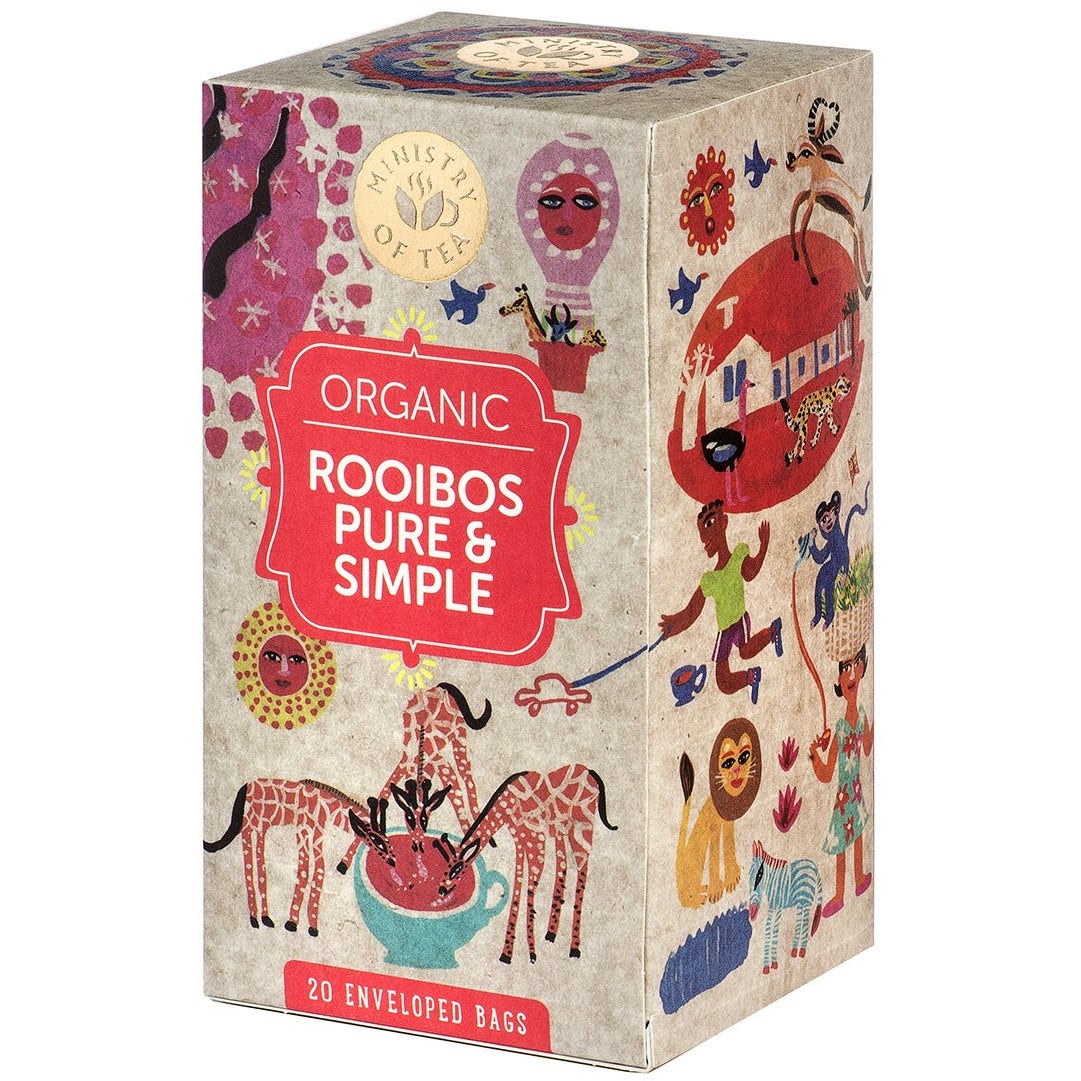 Ministry Of Tea Infuso Biologico Rooibos Puro 20 Filtri-3