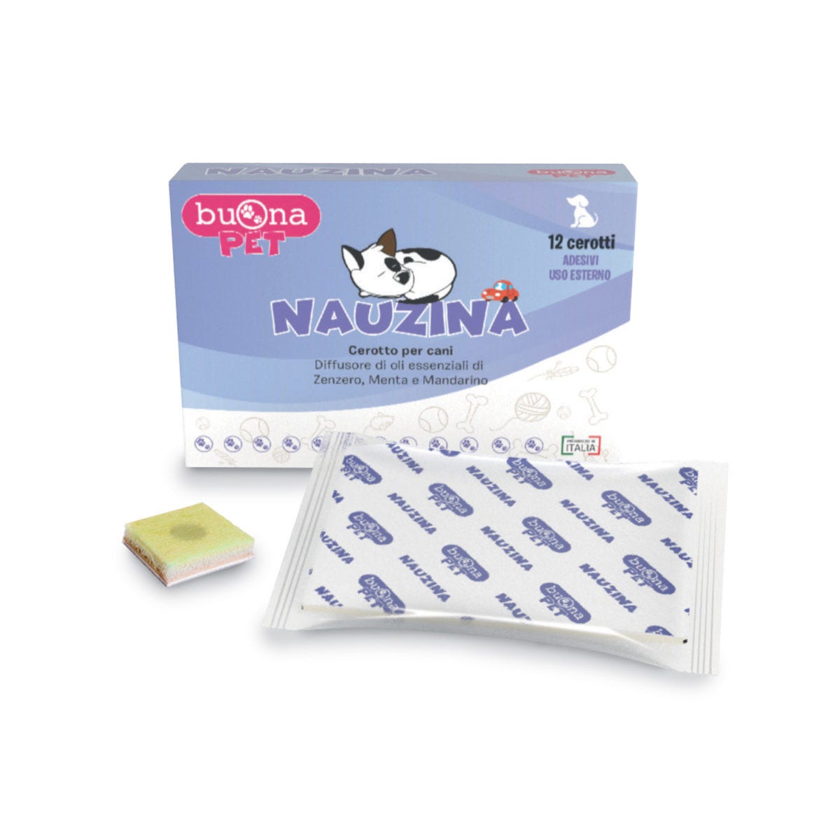 Buona Pet Nauzina 12 Cerotti Per Cani  - 2