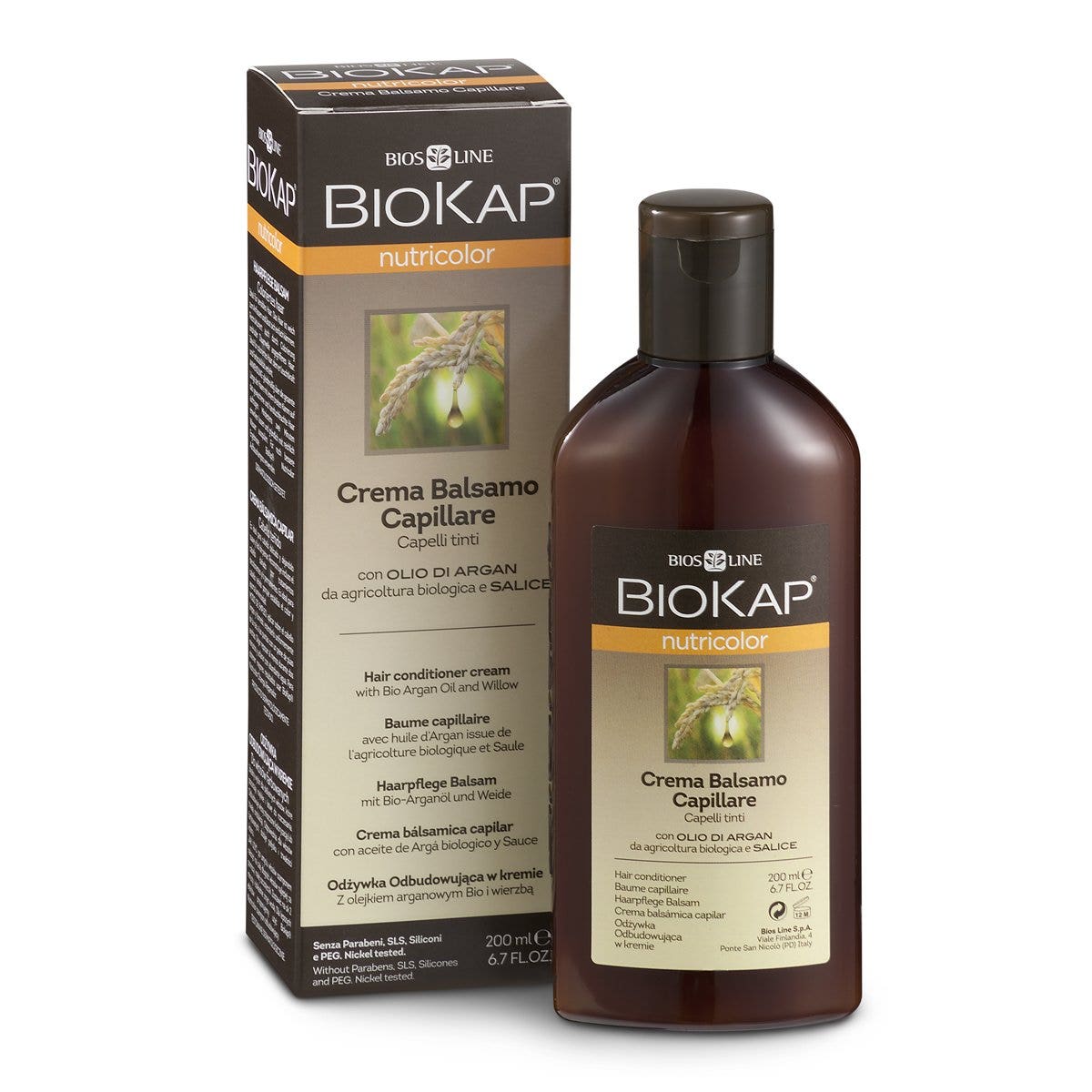 Biokap Nutricolor Balsamo Capillare 200ml  - 2