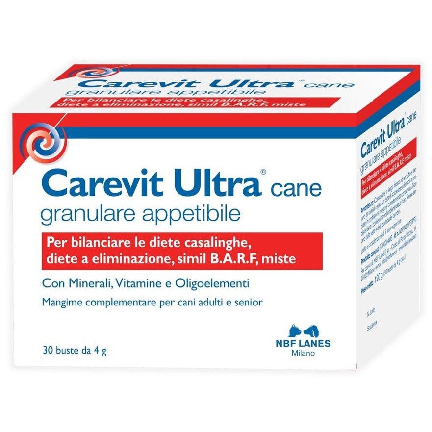 Nbf Lanes Carevit Ultra Mangime Complementare Cane 30 Bustine  - 1