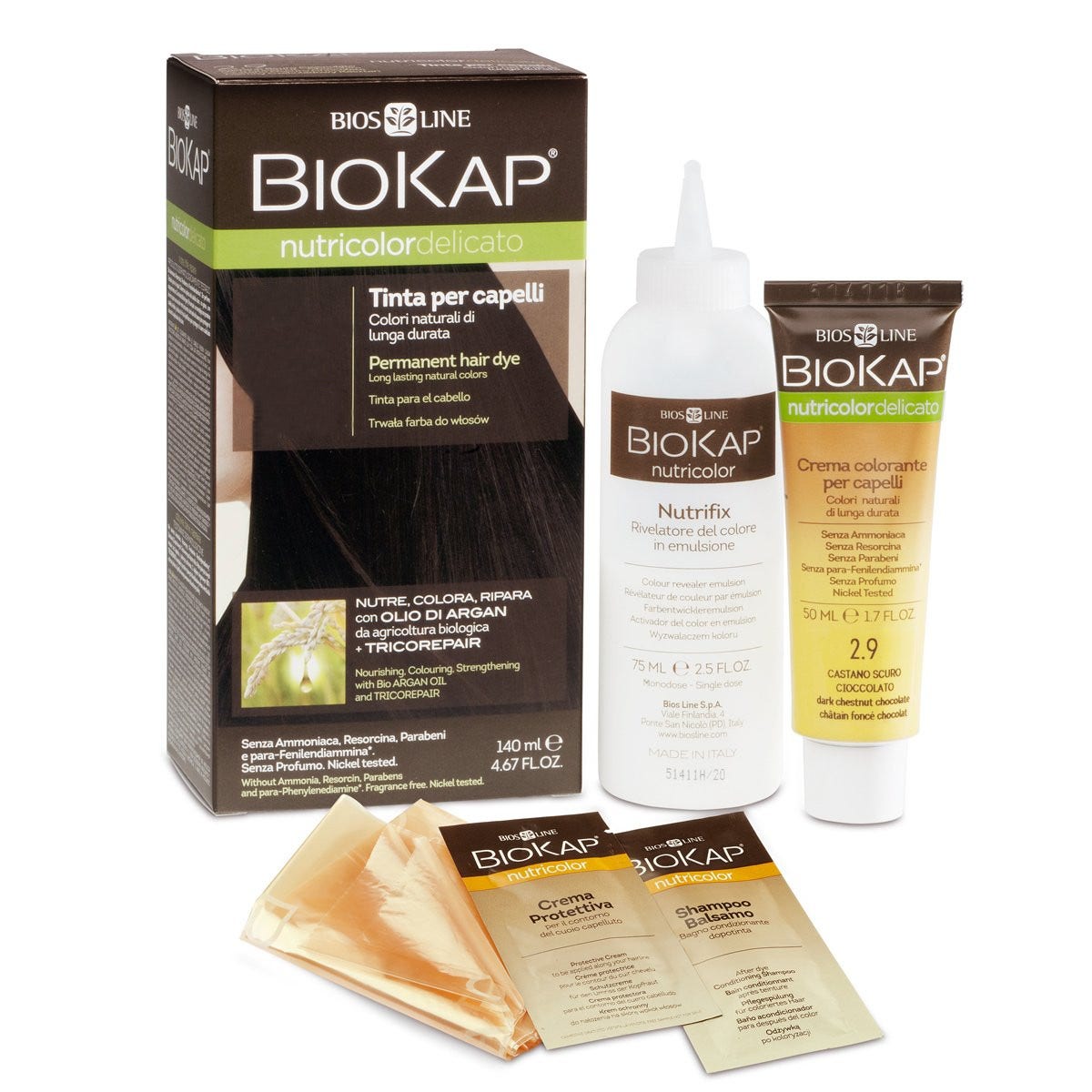 Biokap Nutricolor Tinta Delicato 8.03 Biondo Chiaro Naturale  - 1