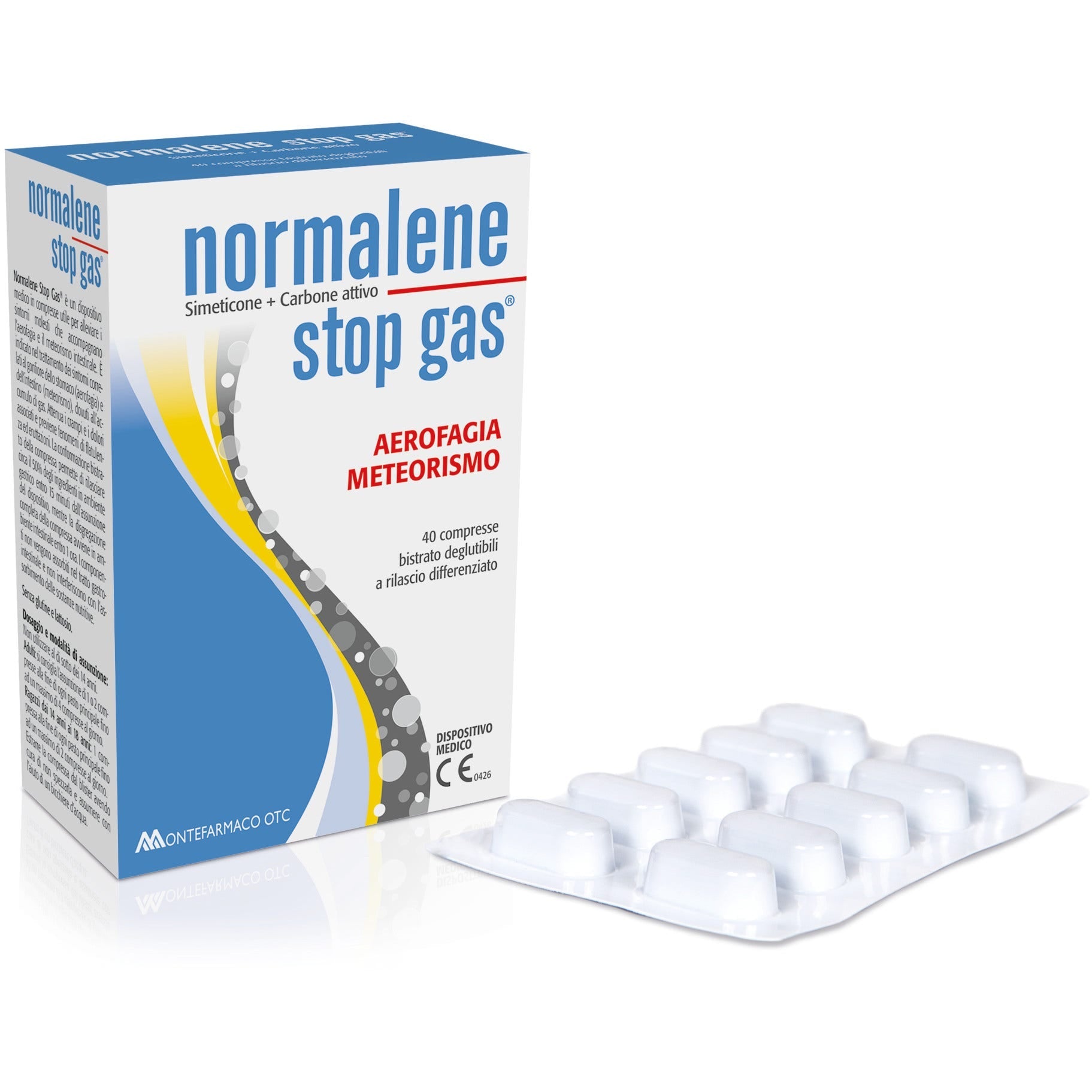 Normalene Stop Gas 40 Compresse  - 2