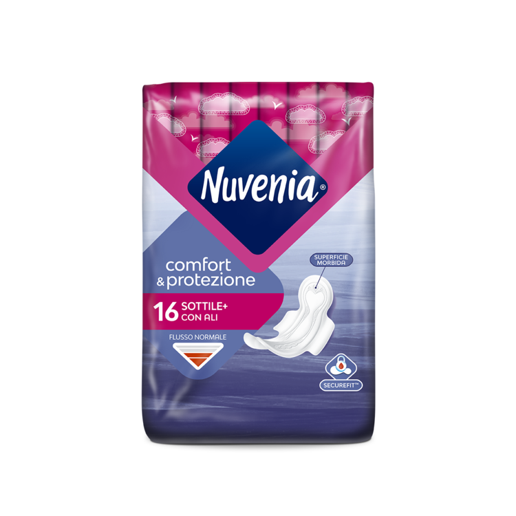 Nuvenia Sottile Normal Con Ali 16 Assorbenti - 1