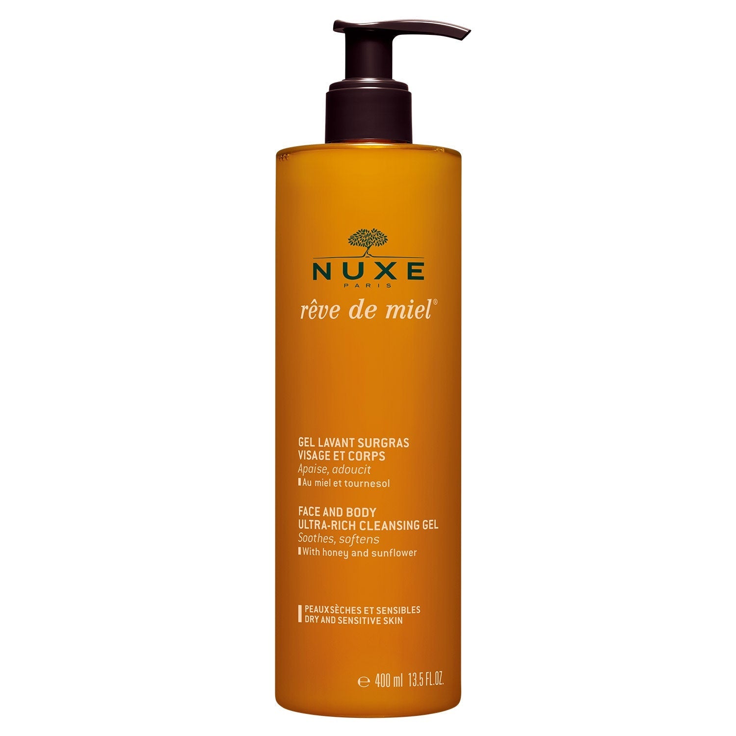 Nuxe Rêve De Miel Gel Detergente Viso E Corpo 400ml  - 2
