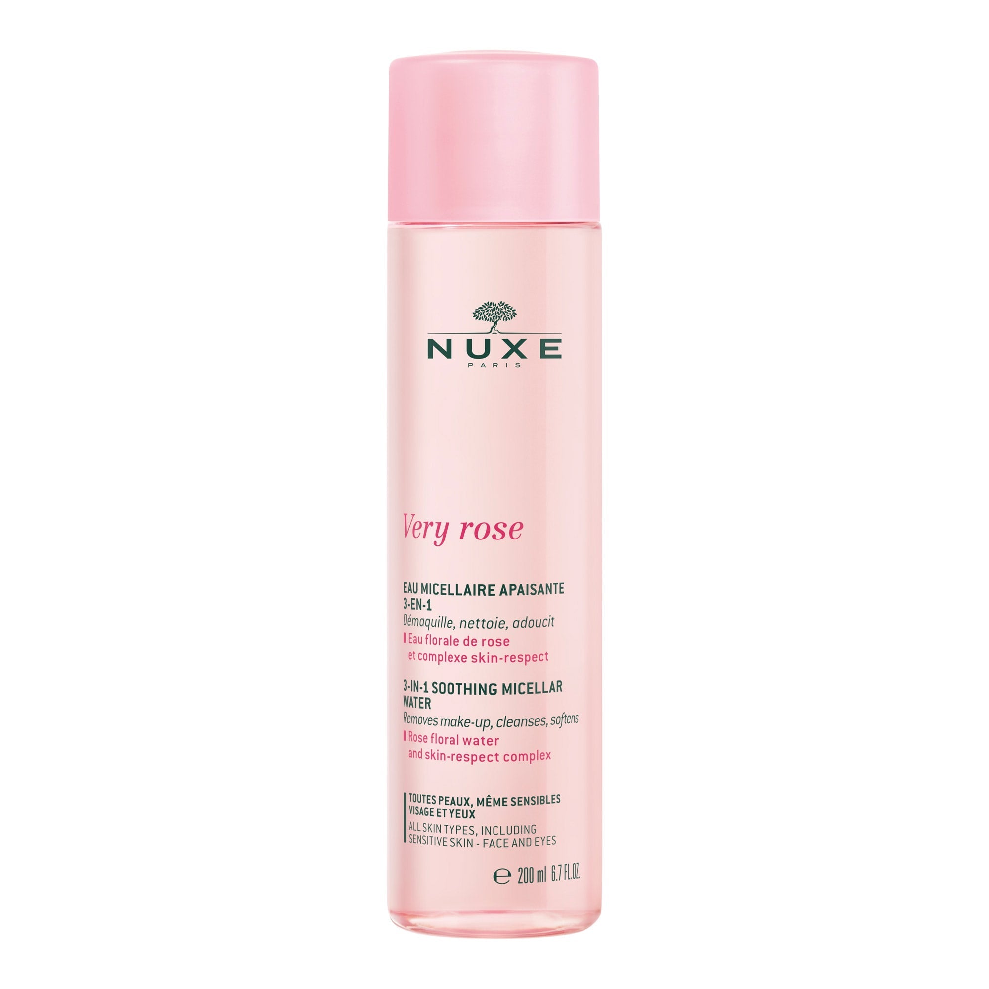 Nuxe Very Rose Acqua Micellare Lenitiva 3 In 1 200ml  - 3