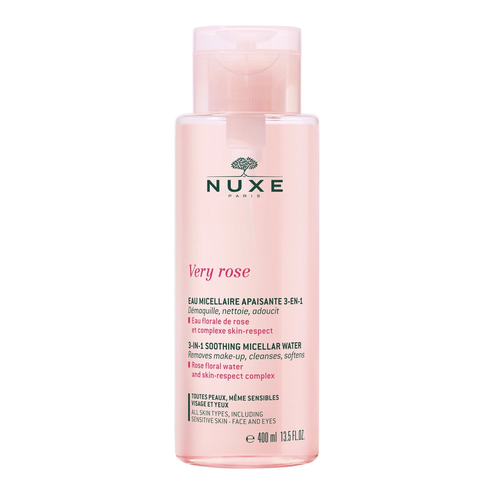 Nuxe Very Rose Acqua Micellare Lenitiva 3 In 1 400ml  - 3
