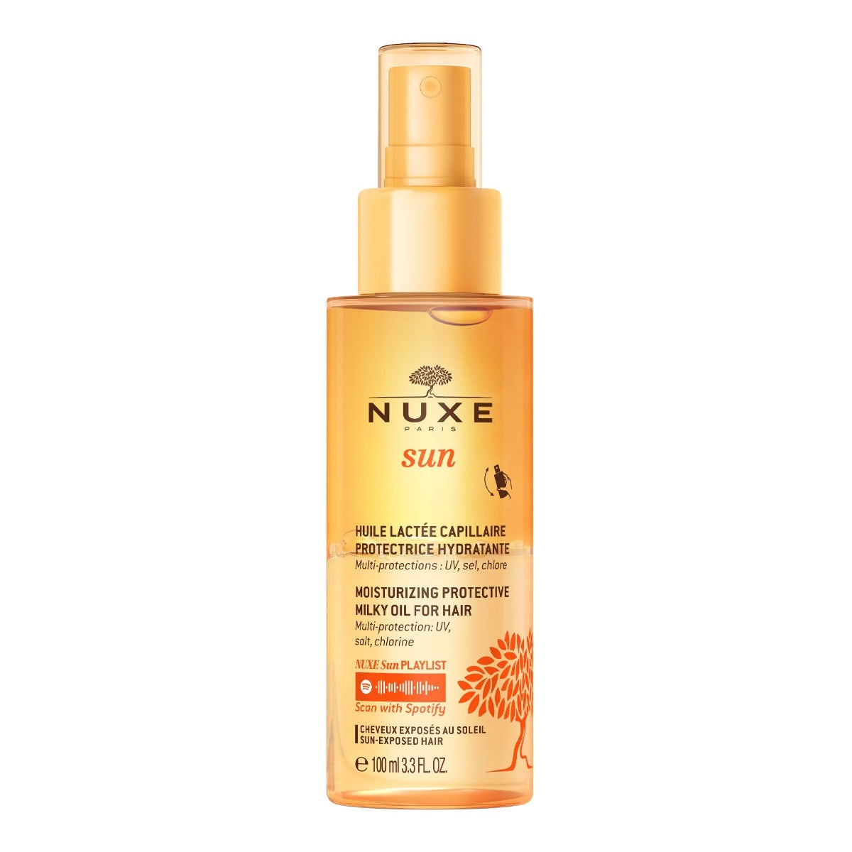 Nuxe Sun Olio Latte Protettivo Per Capelli 100ml-10