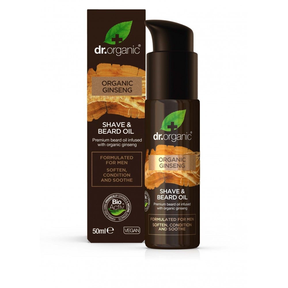 Dr Organic Ginseng Olio Barba 50ml - 1