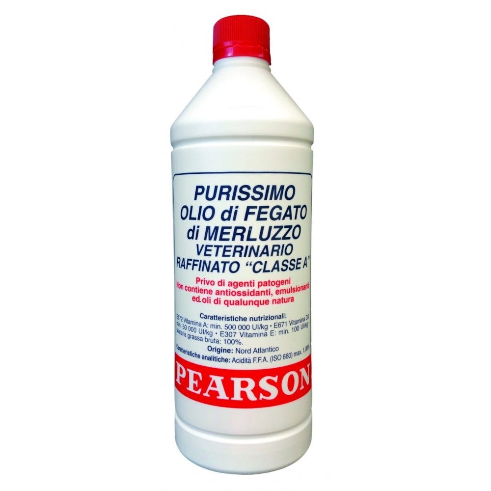 Olio Fegato Di Merluzzo Purissimo Veterinario 1 Litro-2