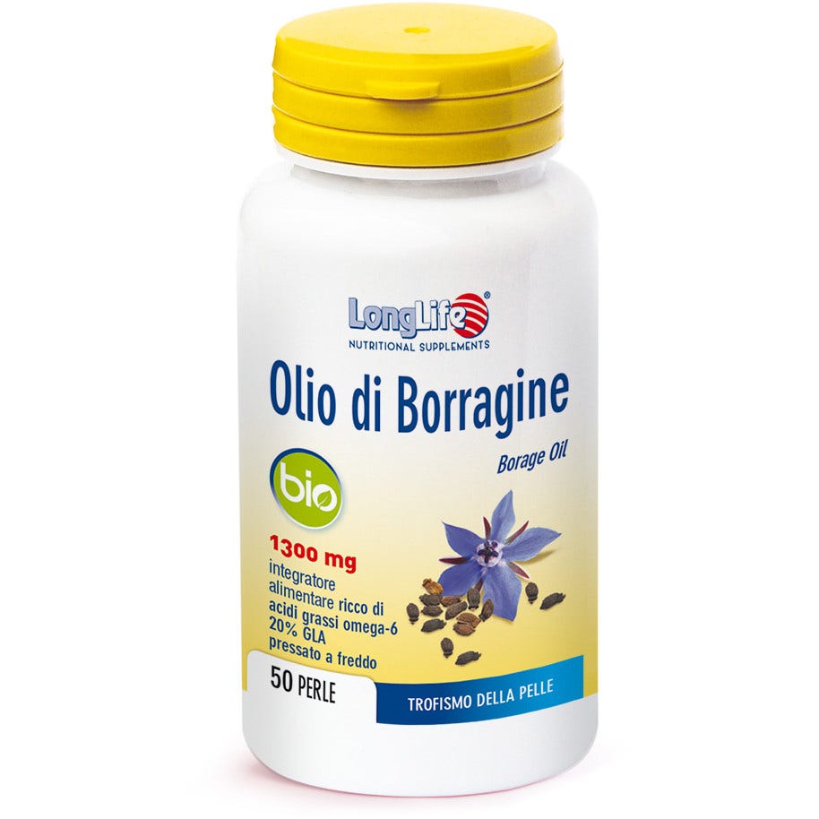 Longlife Olio Borragine Bio 50 Perle   - 2