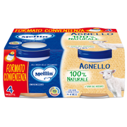 Mellin Omogeneizzato Agnello 4x80g 4Mesi+  - 3