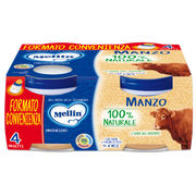 Mellin Omogeneizzati Manzo 4X80g  - 2