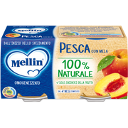 Mellin Omogeneizzato Pesca 2x100g  - 2