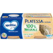 Mellin Omogeneizzato Platessa 6M+ 2x80g  - 2
