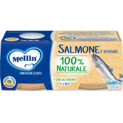 Mellin Omogeneizzato Salmone 2X80g  - 2