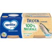 Mellin Omogenizzato  Trota 2X80G  - 2