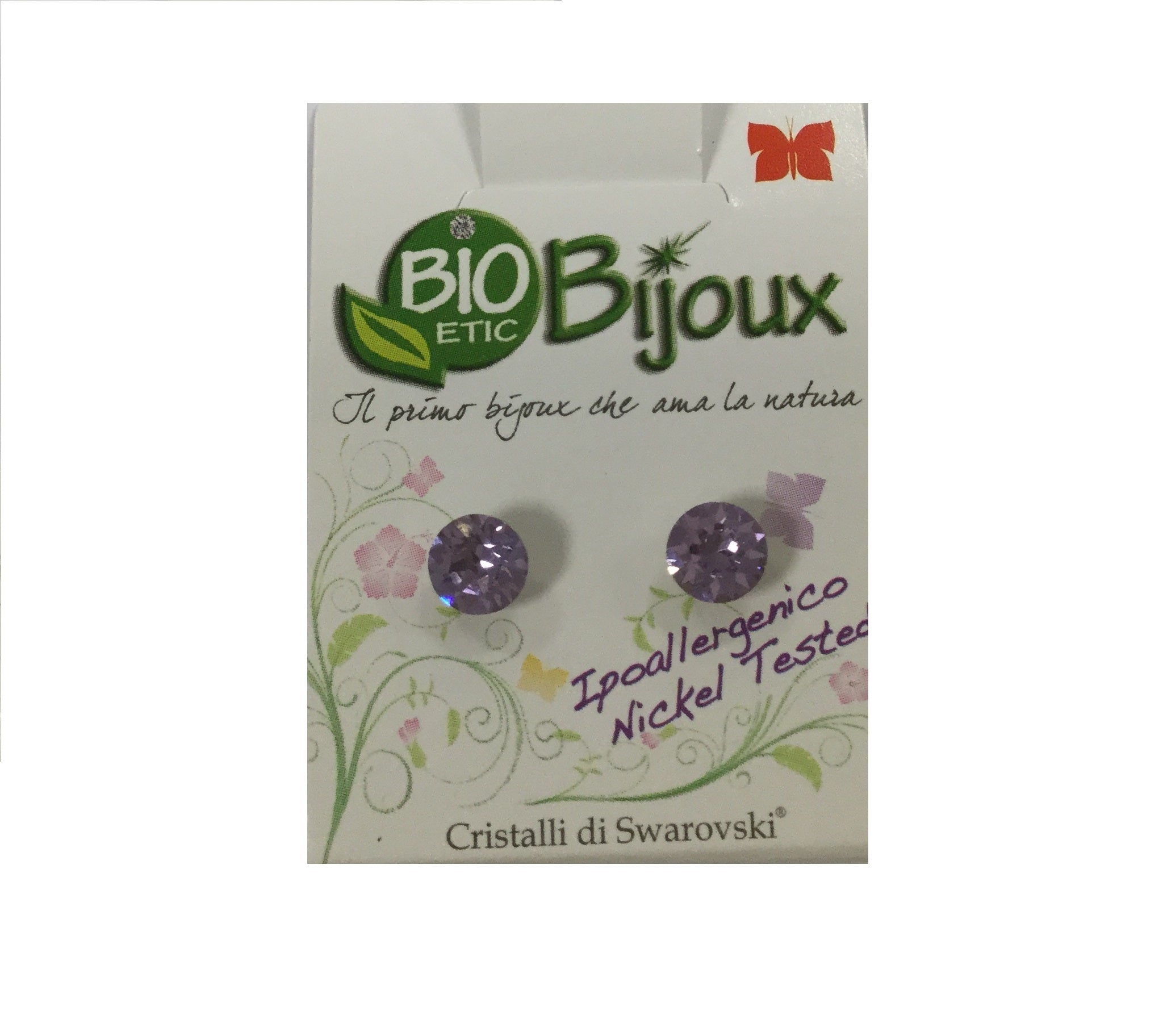 Bijoux Orecchino Xilion 6,2mm Violet  - 1