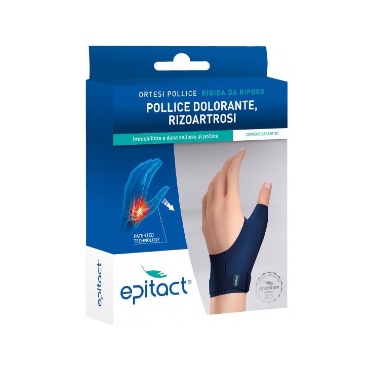 Epitact Ortesi Rigida Da Riposo Pollice Taglia M Destro  - 2