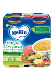 Mellin Pappa Completa Vitello 2x250g  - 2