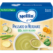 Mellin Passato Verdure 8 Buste 8g  - 2