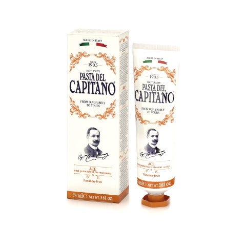 Dentifricio Pasta del Capitano Ace 25ml  - 2