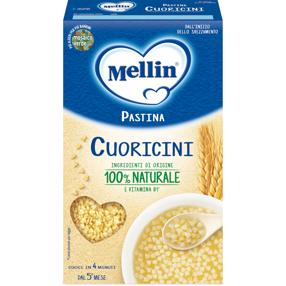 Mellin Cuoricini 5M+ 320g               - 2