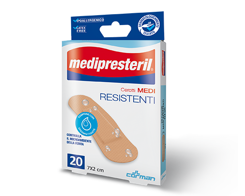 Medipresteril Cerotti Resistenti 7x2cm 20 Pezzi  - 3