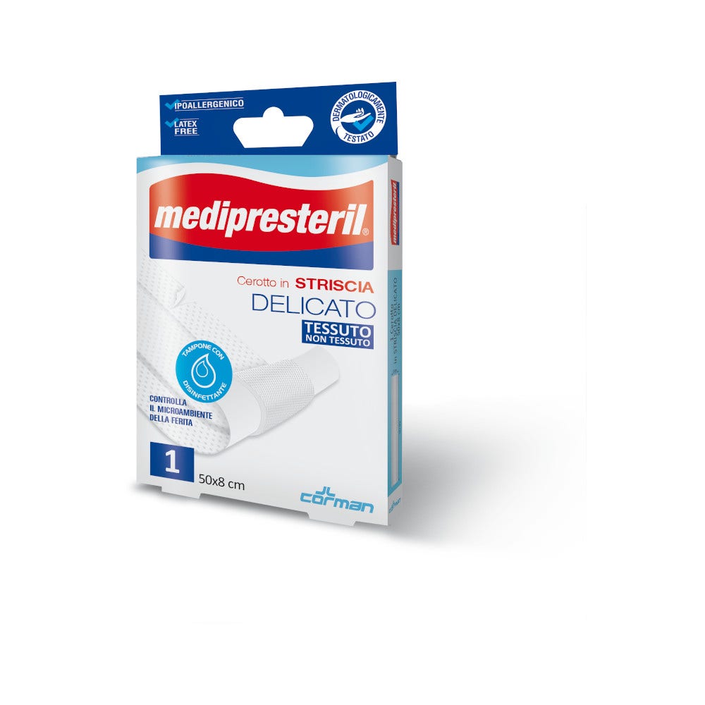 Medipresteril Cerotto In Striscia Delicato 8x50cm  - 6
