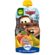 Mellin Pouch Merenda Disney Cars Frutta Mista 110g  - 1