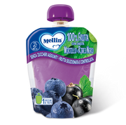 Mellin Pouch Mirtillo Ribes Nero 90g 6Mesi+  - 1
